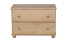 2 Drawer Bedside table Junco 152, solid pine wood, clearly varnished -  H55 x W80 x D42 cm