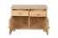 Chest of drawer / Night Dresser Pine solid wood Nature 026 - Dimensions 55 x 80 x 35 cm (H x W x D)