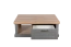 Coffee table Lotofaga 14, Colour: Grey / Walnut - 110 x 61 x 40 cm (W x D x H)