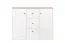 Children's Chest of Drawers Egvad 09 | White / Beech | 95 x 120 x 40 cm | 2 Doors, 3 Drawers, 6 Compartments