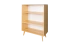 Shelf solid pine wood natural Aurornis 24 - Measurements: 125 x 96 x 40 cm (H x W x D)