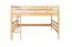 Loft bed 140 x 200 cm "Easy Premium Line" K23/n, solid beech wood natural lacquered, divisible