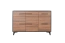 Chest of drawers Altels 12, Colour: Wallnut - Measurements: 85 x 135 x 40 cm (H x W x D)