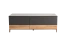 Vaitele 20 TV Cabinet | Anthracite High Gloss & Walnut | 46 x 132 x 45 cm | Modern Design & Soft Close