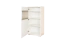 Garim 13 Display Cabinet | Beige High Gloss | 123 x 60 x 40 cm | Soft Close | LED Lighting