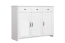 Dresser Badus 01, Colour: White - 98 x 129 x 44 cm (H x W x D)