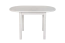 Solid Pine Table | White Lacquered | Junco 231A | Round | 120 x 75 cm