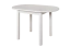 Solid Pine Table | White Lacquered | Junco 231A | Round | 120 x 75 cm