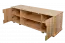 TV base unit solid pine solid wood natural 006 - Measurements 55 x 160 x 47 cm (H x W x D)