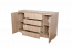 Chest of drawers Olavarria 04, Colour: Sonoma Oak - 85 x 138 x 41 cm (h x w x d)