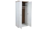Hinged door cabinet / wardrobe Segnas 07, Colour: White Pine / Brown Oak - 198 x 90 x 53 cm (H x W x D)