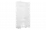 Hinged door cabinet / Closet Sabadell 03, Colour: White / White high gloss - 209 x 80 x 38 cm (H x W x D)