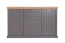 Lotofaga 11 chest of drawers, Colour: Grey / Walnut - 102 x 167 x 48 cm (H x W x D)