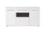 Dresser Garim 3, Colour: White high gloss - 85 x 150 x 45 cm (h x w x d)