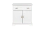 Side cabinet Sentis 02, Colour: Pine White - 97 x 88 x 46 cm (h x w x d)