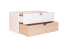 Children's room - Chest of drawers Skalle 14, Colour: White / Light Brown - Measurements: 47 x 94 x 49 cm (h x w x d)
