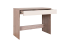 Cavalla 17 desk, Colour: Oak / Cream - Measurements: 79 x 100 x 50 cm (H x W x D)