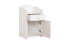 Nightstand solid pine solid wood white lacquered Junco 131 - Dimensions 65 x 40 x 35 cm (H x W x D)