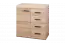 Chest of drawers Gabes 10, Colour: Oak Sonoma - 87 x 80 x 42 cm (h x w x d)