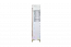 Display case Amanto 4, Colour: White / Ash - Measurements: 200 x 47 x 40 cm (h x w x d)