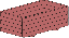 Flower box Purpurea rectangular small incl. fabric insert - Measurements: 90 x 50 x 31 cm (W x D x H)