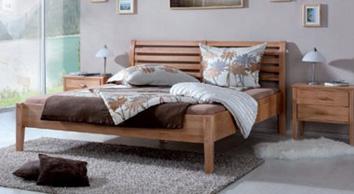 Low foot end bed