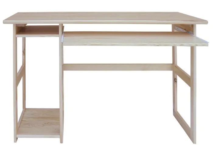 Desk solid, natural pine wood Dimensions 75 x x 50 cm
